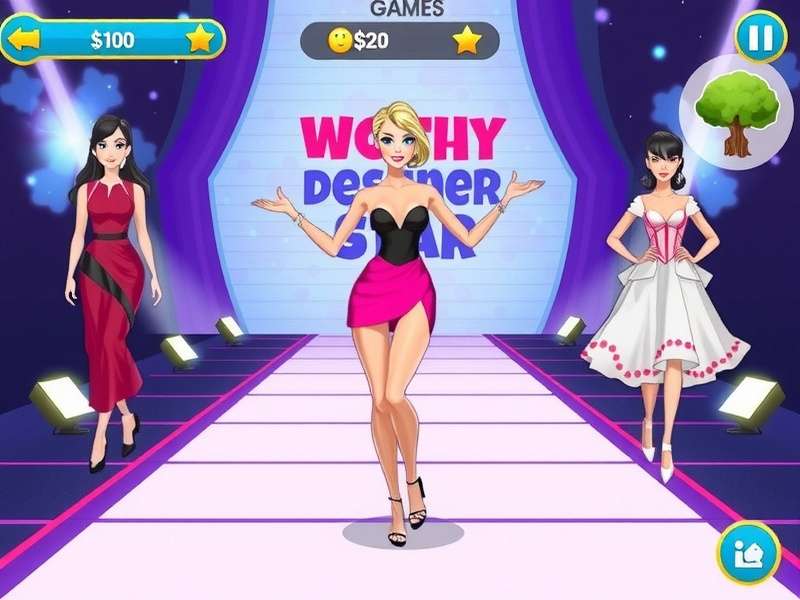 Wealthy Designer Star Fashion Show Event